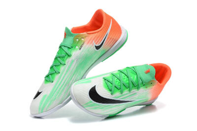 Nike Air Zoom Mercurial Superfly 11 Elite IC Indoor & Futsal Soccer Shoes - Green/Electric Green/Bright Mango