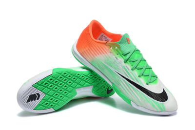 Nike Air Zoom Mercurial Superfly 11 Elite IC Indoor & Futsal Soccer Shoes - Green/Electric Green/Bright Mango