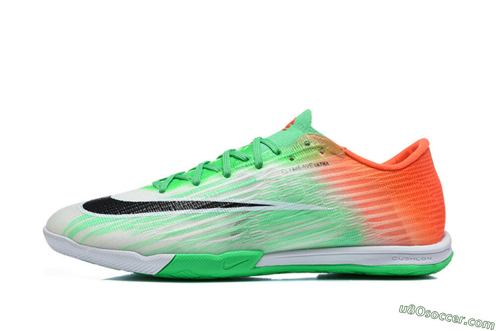 Nike Air Zoom Mercurial Superfly 11 Elite IC Indoor & Futsal Soccer Shoes - Green/Electric Green/Bright Mango 2
