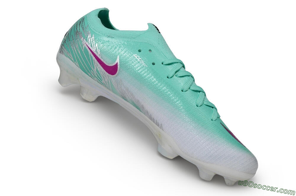 Nike Air Zoom Mercurial Vapor 17 Elite FG Firm Ground Soccer Cleats - Turquoise/Mint Foam/Metallic Silver 4