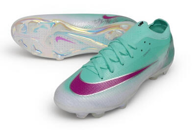 Nike Air Zoom Mercurial Vapor 17 Elite FG Firm Ground Soccer Cleats - Turquoise/Mint Foam/Metallic Silver