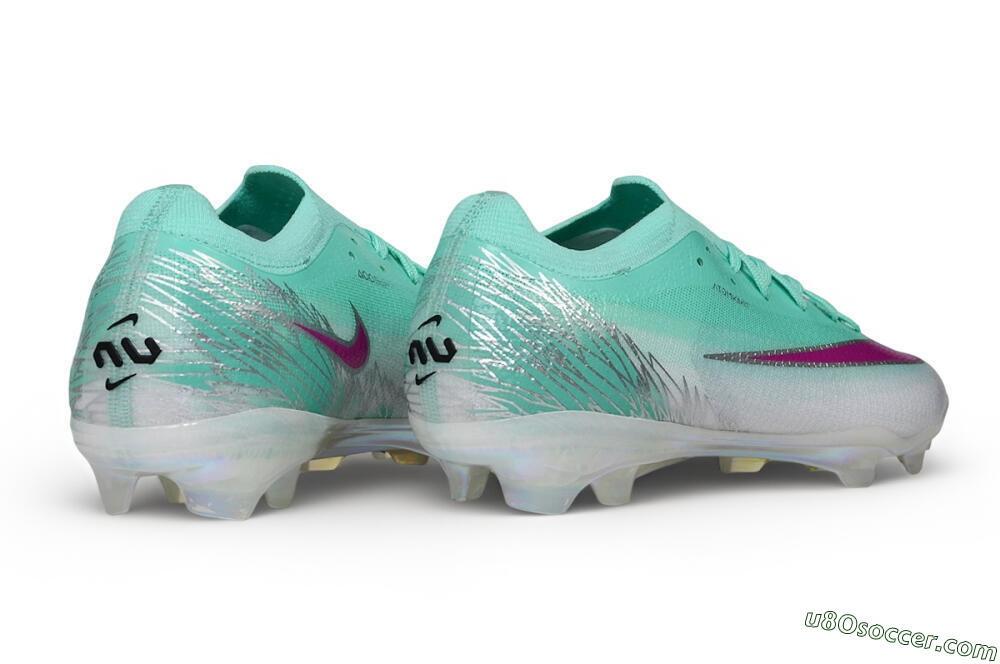 Nike Air Zoom Mercurial Vapor 17 Elite FG Firm Ground Soccer Cleats - Turquoise/Mint Foam/Metallic Silver 6