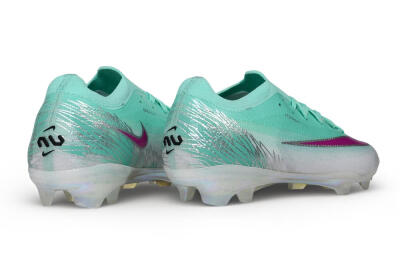 Nike Air Zoom Mercurial Vapor 17 Elite FG Firm Ground Soccer Cleats - Turquoise/Mint Foam/Metallic Silver