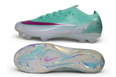 Nike Air Zoom Mercurial Vapor 17 Elite FG Firm Ground Soccer Cleats - Turquoise/Mint Foam/Metallic Silver