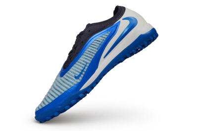 Nike Phantom 6 Elite Low TF Artificial Turf Soccer Shoes - Blue/Royal Blue/Off White