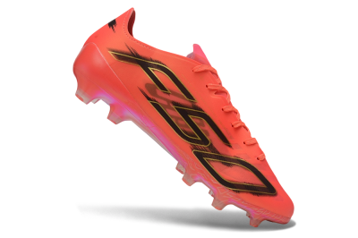 Adidas F50 Hyperfast Elite FG Firm Ground Soccer Cleats - Orange/Solar Red/Black