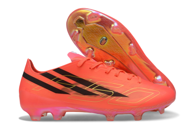 Adidas F50 Hyperfast Elite FG Firm Ground Soccer Cleats - Orange/Solar Red/Black