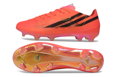 Adidas F50 Hyperfast Elite FG Firm Ground Soccer Cleats - Orange/Solar Red/Black