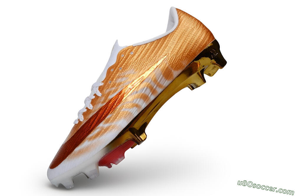 Nike Air Zoom Mercurial Superfly 11 Elite FG Firm Ground Soccer Cleats - Gold/Metallic Gold/Bright Crimson 5