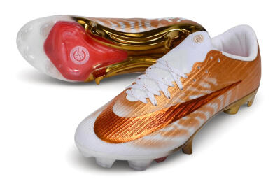 Nike Air Zoom Mercurial Superfly 11 Elite FG Firm Ground Soccer Cleats - Gold/Metallic Gold/Bright Crimson