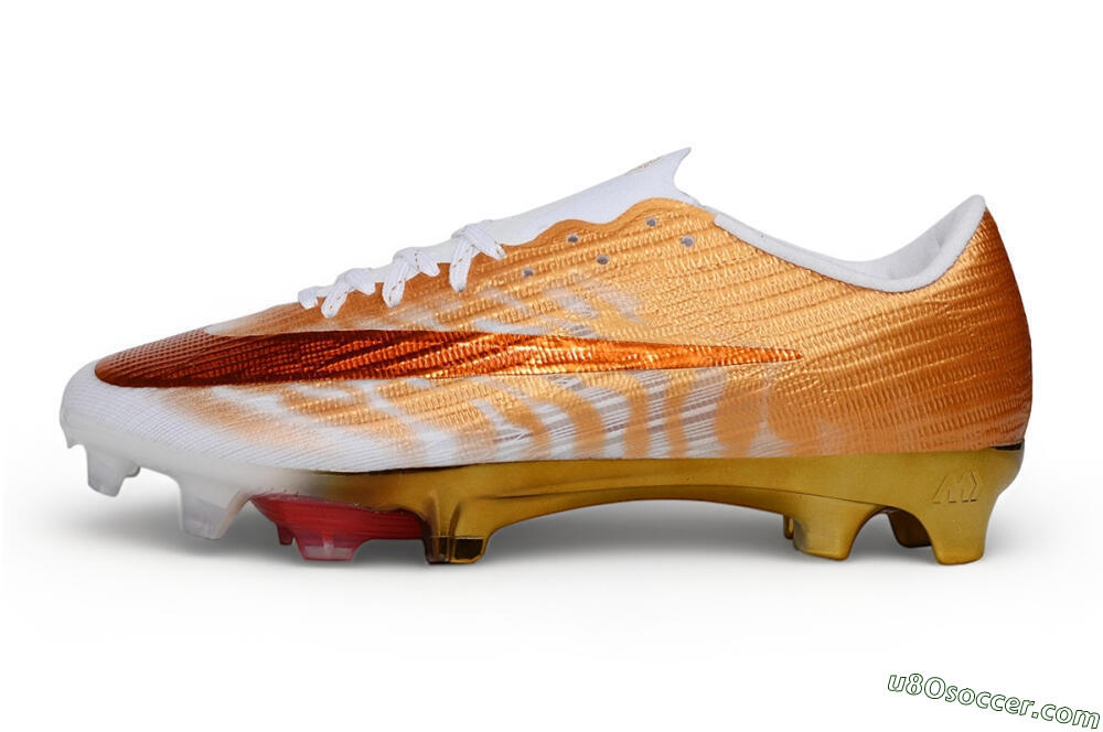 Nike Air Zoom Mercurial Superfly 11 Elite FG Firm Ground Soccer Cleats - Gold/Metallic Gold/Bright Crimson 2