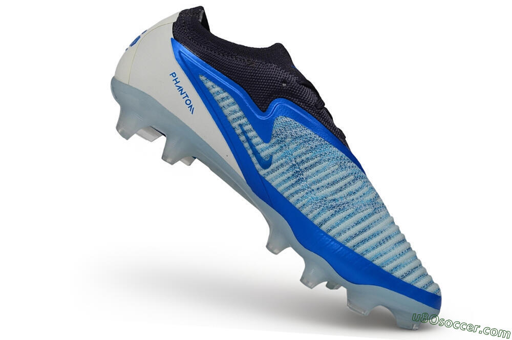 Nike Phantom 6 Elite Low FG Firm Ground Soccer Cleats - Blue/Baltic Blue/Summit White 4