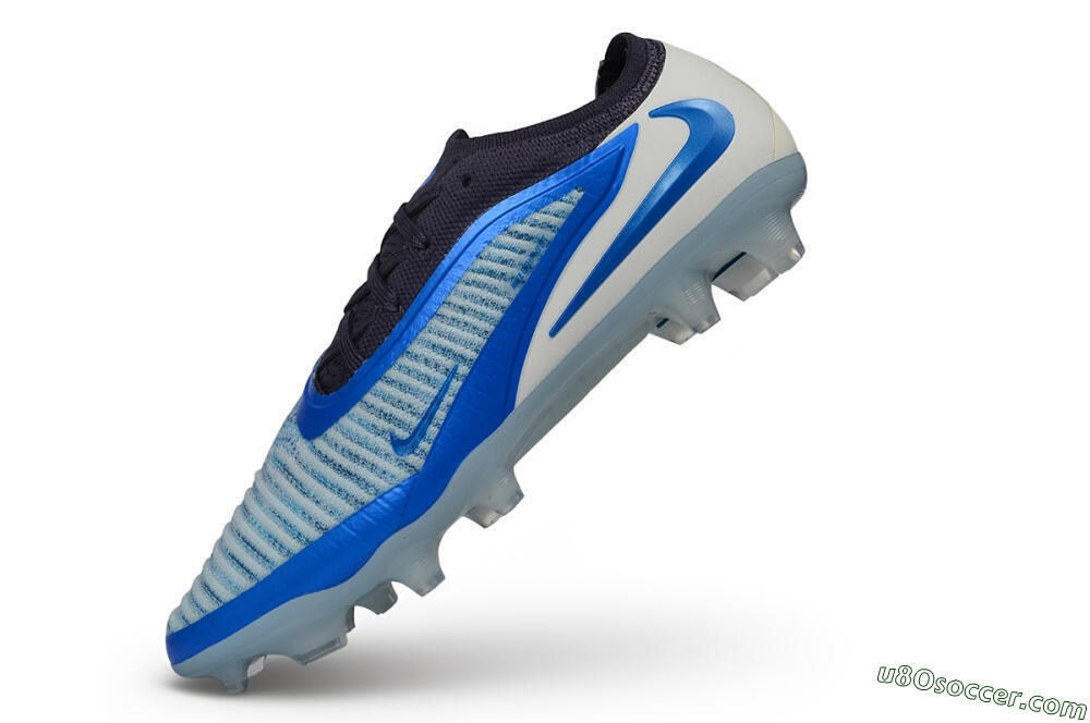 Nike Phantom 6 Elite Low FG Firm Ground Soccer Cleats - Blue/Baltic Blue/Summit White 5