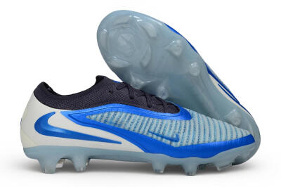 Nike Phantom 6 Elite Low FG Firm Ground Soccer Cleats - Blue/Baltic Blue/Summit White