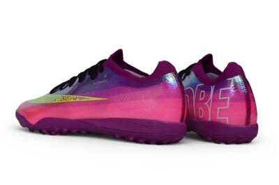 Nike Air Zoom Mercurial Vapor 17 Elite TF Artificial Turf Soccer Shoes - Purple/Berry/Volt