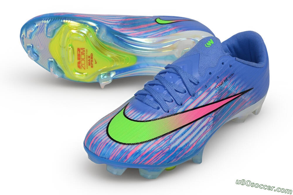 Nike Air Zoom Mercurial Superfly 11 Elite FG Firm Ground Soccer Cleats - Blue/Baltic Blue/Pink Blast 3