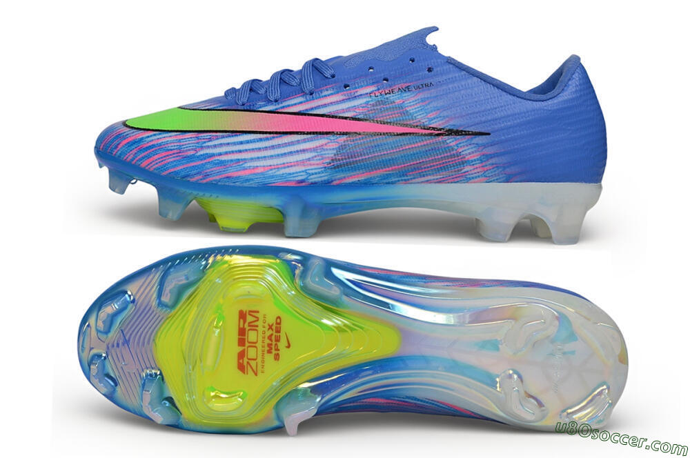Nike Air Zoom Mercurial Superfly 11 Elite FG Firm Ground Soccer Cleats - Blue/Baltic Blue/Pink Blast 0