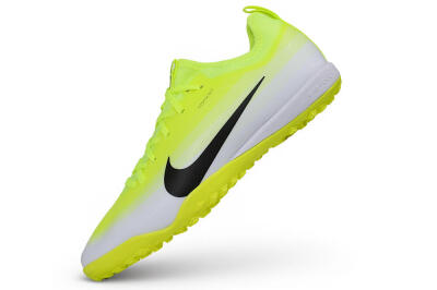 Nike Air Zoom Mercurial Vapor 16 Elite TF Artificial Turf Soccer Shoes - Yellow/Volt/White