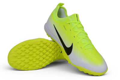 Nike Air Zoom Mercurial Vapor 16 Elite TF Artificial Turf Soccer Shoes - Yellow/Volt/White