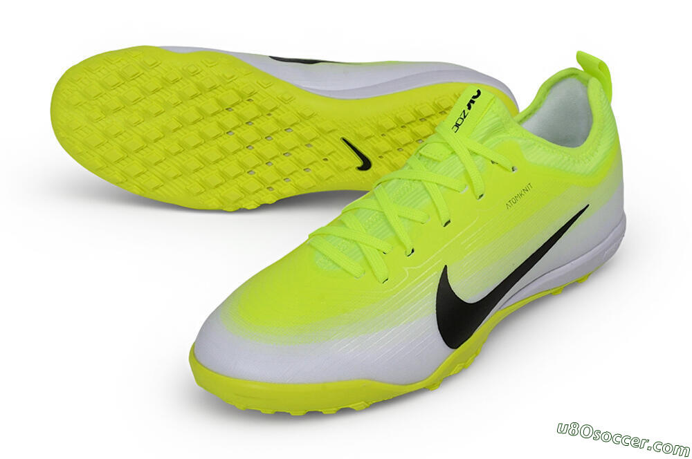 Nike Air Zoom Mercurial Vapor 16 Elite TF Artificial Turf Soccer Shoes - Yellow/Volt/White 3