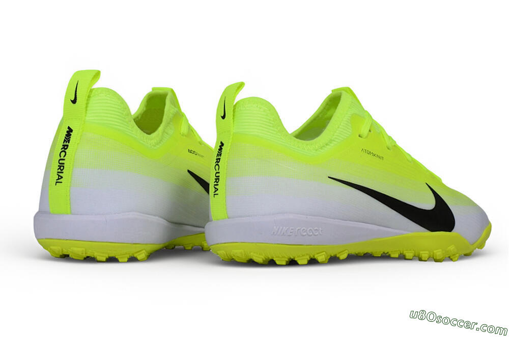 Nike Air Zoom Mercurial Vapor 16 Elite TF Artificial Turf Soccer Shoes - Yellow/Volt/White 7