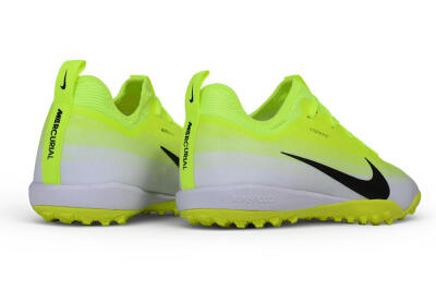 Nike Air Zoom Mercurial Vapor 16 Elite TF Artificial Turf Soccer Shoes - Yellow/Volt/White