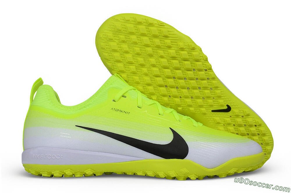 Nike Air Zoom Mercurial Vapor 16 Elite TF Artificial Turf Soccer Shoes - Yellow/Volt/White 1