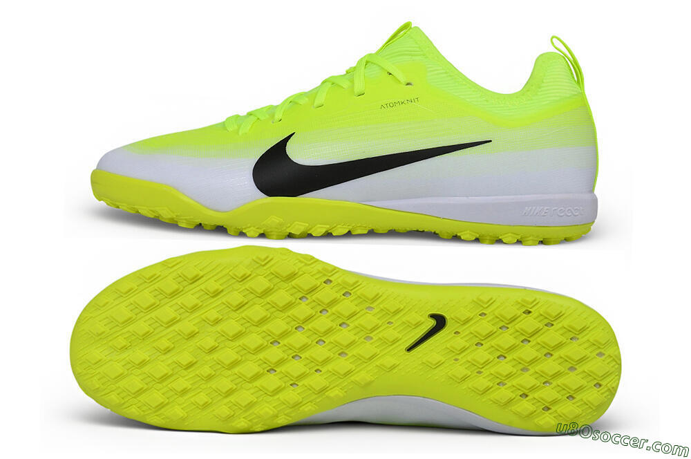 Nike Air Zoom Mercurial Vapor 16 Elite TF Artificial Turf Soccer Shoes - Yellow/Volt/White 0