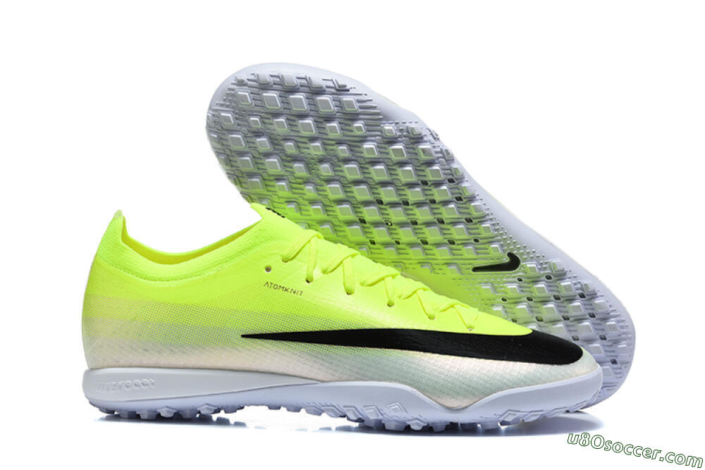 Nike Air Zoom Mercurial Vapor 17 Elite TF Artificial Turf Soccer Shoes - Yellow/Volt/Black 1