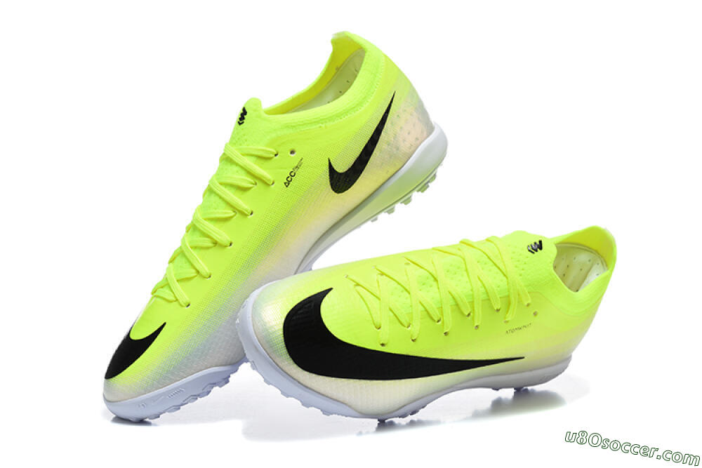 Nike Air Zoom Mercurial Vapor 17 Elite TF Artificial Turf Soccer Shoes - Yellow/Volt/Black 3