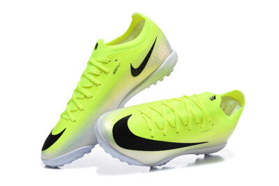 Nike Air Zoom Mercurial Vapor 17 Elite TF Artificial Turf Soccer Shoes - Yellow/Volt/Black