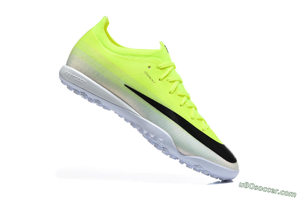 Nike Air Zoom Mercurial Vapor 17 Elite TF Artificial Turf Soccer Shoes - Yellow/Volt/Black 4