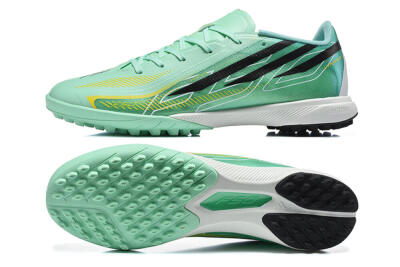 Adidas F50 Hyperfast Pro TF Artificial Turf Soccer Shoes - Green/Mint Green/Solar Yellow
