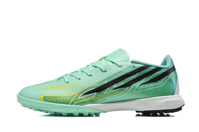 Adidas F50 Hyperfast Pro TF Artificial Turf Soccer Shoes - Green/Mint Green/Solar Yellow