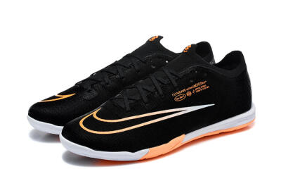 Nike Air Zoom Mercurial Superfly 11 Elite IC Indoor & Futsal Soccer Shoes - Black/Black/Bright Orange