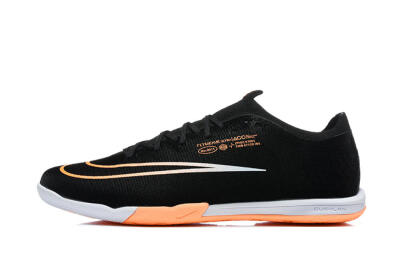Nike Air Zoom Mercurial Superfly 11 Elite IC Indoor & Futsal Soccer Shoes - Black/Black/Bright Orange