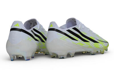 Adidas F50 Hyperfast Elite FG Firm Ground Soccer Cleats - White/Solar Yellow/Core Black