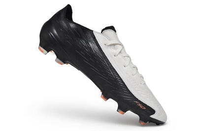 Adidas F50 Elite FG Firm Ground Soccer Cleats - White/Core Black/Solar Orange