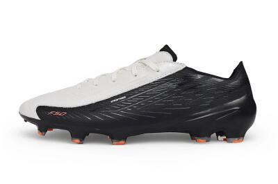 Adidas F50 Elite FG Firm Ground Soccer Cleats - White/Core Black/Solar Orange