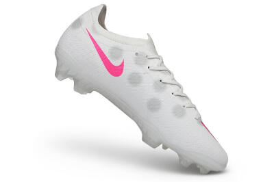 Nike Air Zoom Mercurial Vapor 17 Elite FG Firm Ground Soccer Cleats - White/White/Hyper Pink