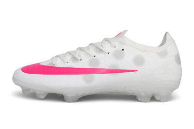 Nike Air Zoom Mercurial Vapor 17 Elite FG Firm Ground Soccer Cleats - White/White/Hyper Pink