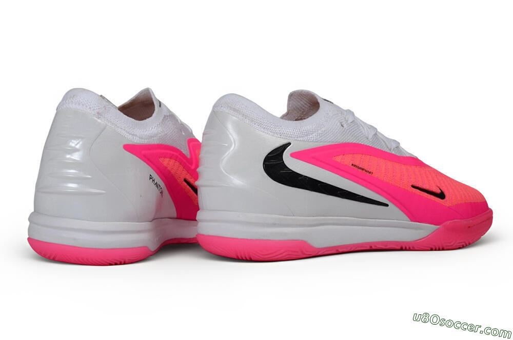 Nike Phantom 6 Elite Low IC Indoor & Futsal Soccer Shoes - Pink/Hyper Pink/Wolf Grey 6