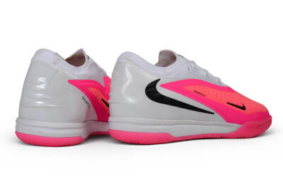 Nike Phantom 6 Elite Low IC Indoor & Futsal Soccer Shoes - Pink/Hyper Pink/Wolf Grey