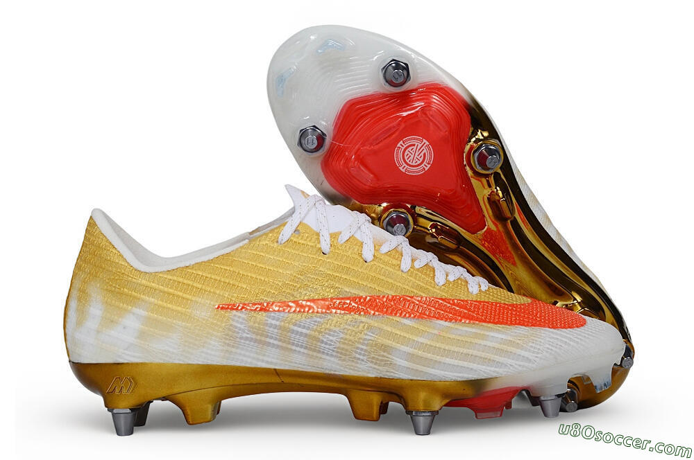 Nike Air Zoom Mercurial Superfly 11 Elite SG Soft Ground Soccer Cleats - Gold/Metallic Gold/Bright Crimson 1