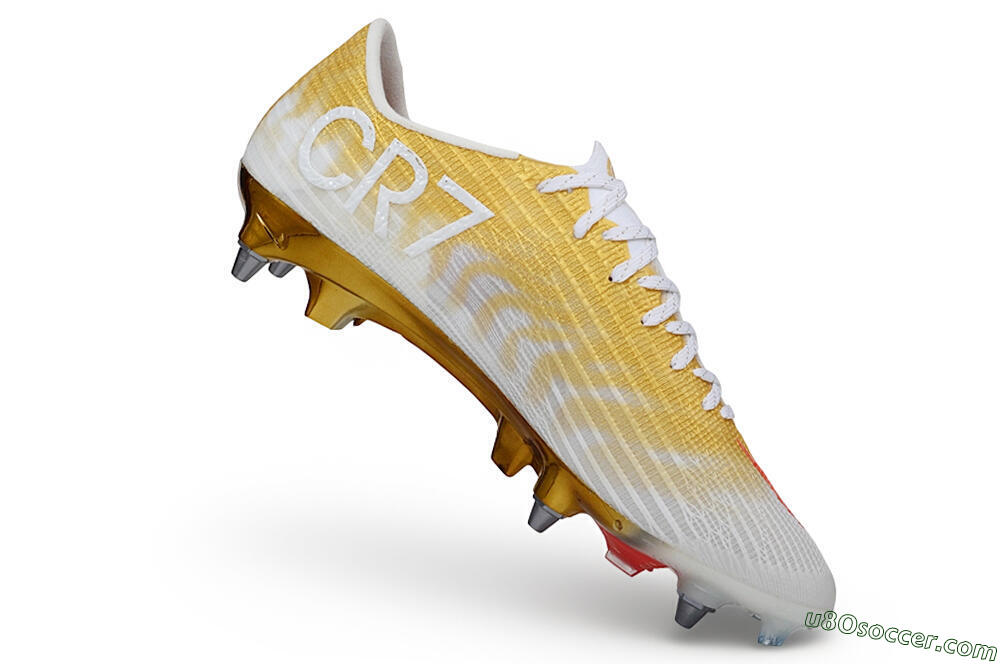 Nike Air Zoom Mercurial Superfly 11 Elite SG Soft Ground Soccer Cleats - Gold/Metallic Gold/Bright Crimson 4
