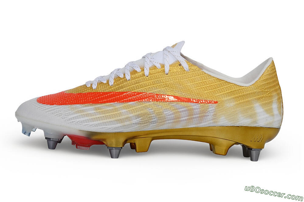 Nike Air Zoom Mercurial Superfly 11 Elite SG Soft Ground Soccer Cleats - Gold/Metallic Gold/Bright Crimson 2