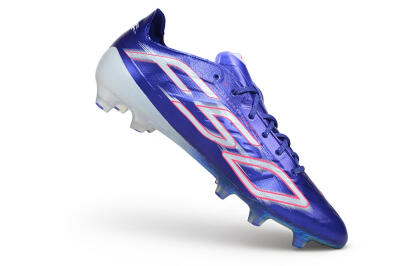 Adidas F50 Hyperfast Evo FG Firm Ground Soccer Cleats - Blue/Lucid Blue/White