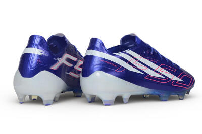 Adidas F50 Hyperfast Evo FG Firm Ground Soccer Cleats - Blue/Lucid Blue/White