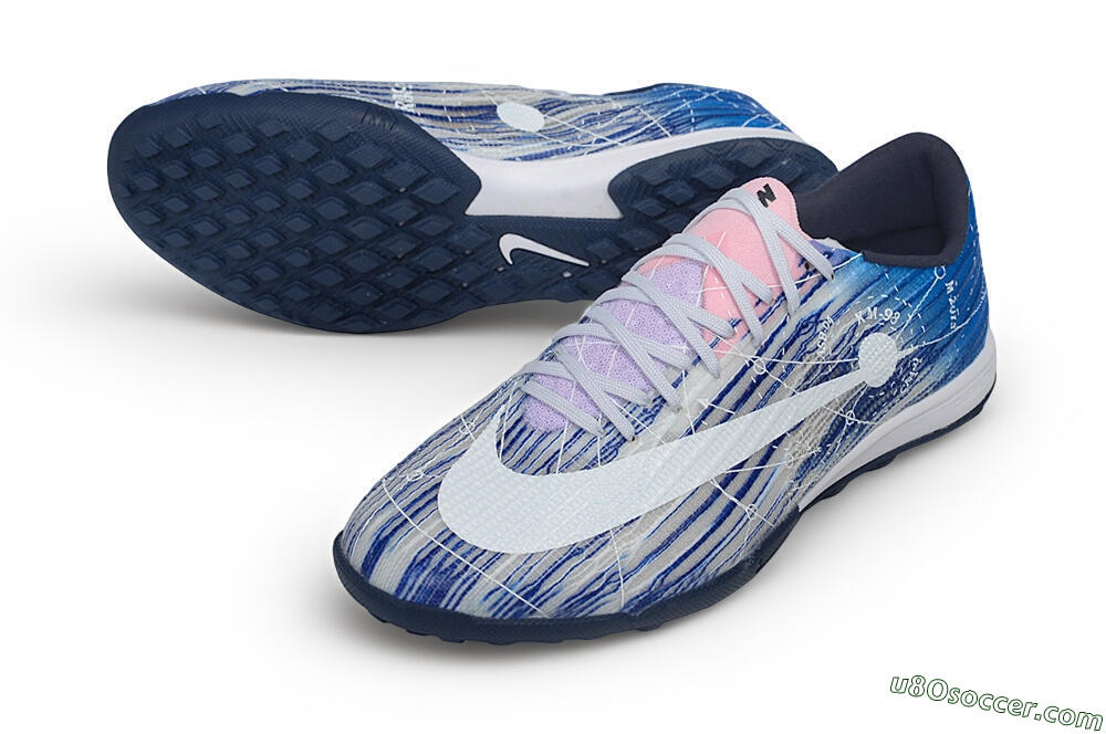 Nike Air Zoom Mercurial Superfly 11 Elite TF Artificial Turf Soccer Shoes - Blue/Baltic Blue/Pink Blast 3