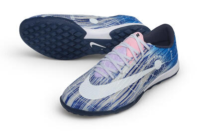 Nike Air Zoom Mercurial Superfly 11 Elite TF Artificial Turf Soccer Shoes - Blue/Baltic Blue/Pink Blast